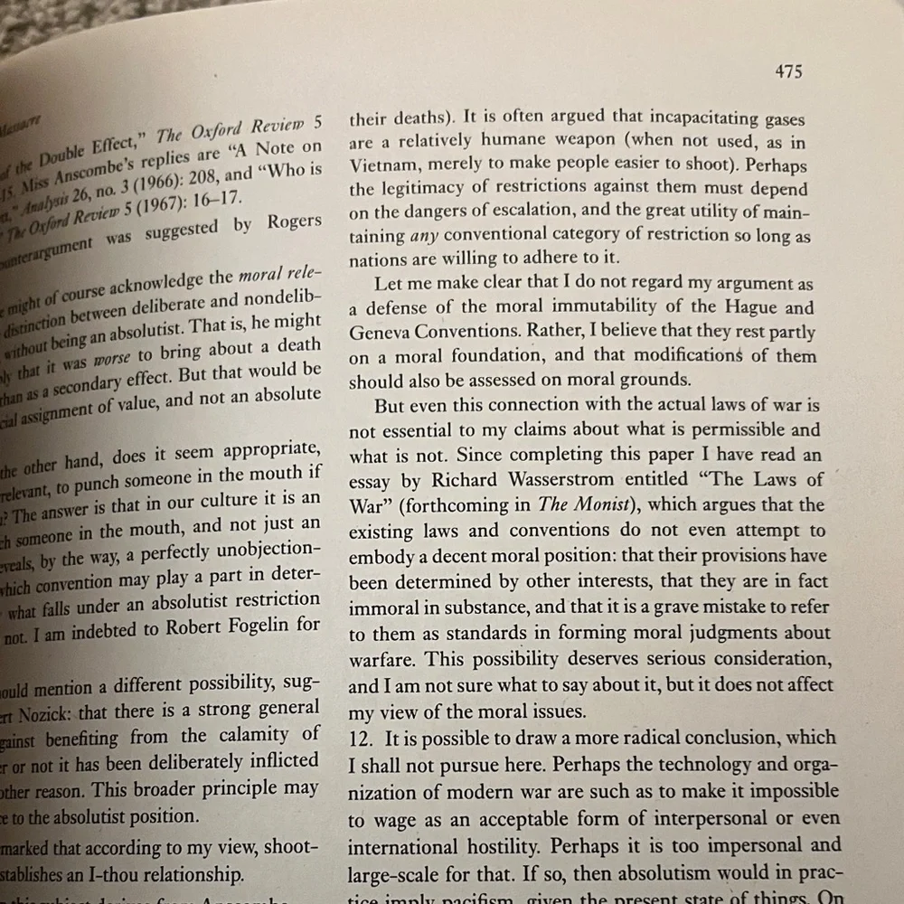 Hackett moral philosophy